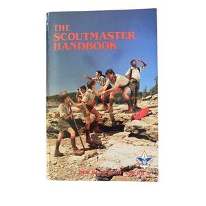 The Scoutmaster Handbook Paperback Book Boy Scouts 1990